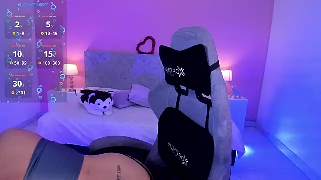 Snapshot of LunaRose5 chatting on March 2, 3:45 am LunaRose5 online show from March 2, 3:45 am