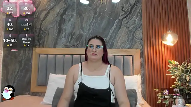 Snapshot of BellaPeers_ chatting on February 28, 11:47 am BellaPeers online show from February 28, 11:47 am