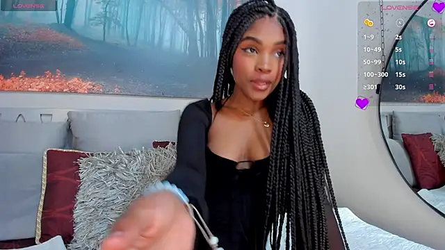 Snapshot of AriaFoster chatting on February 2, 7:20 am AriaFoster online show from February 2, 7:20 am