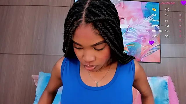 Snapshot of AriaFoster chatting on March 8, 4:12 am AriaFoster online show from March 8, 4:12 am