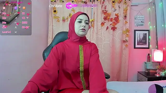 Snapshot of BadraSaadi chatting on February 25, 12:13 pm BadraSaadi online show from February 25, 12:13 pm