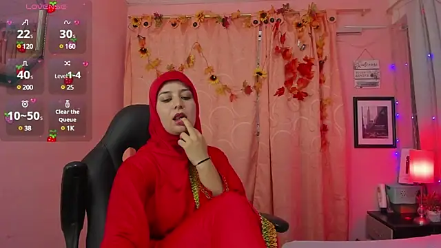 Snapshot of BadraSaadi chatting on March 5, 4:02 pm BadraSaadi online show from March 5, 4:02 pm
