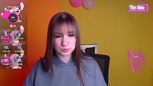 Evelina GG online show from February 25, 6:47 am