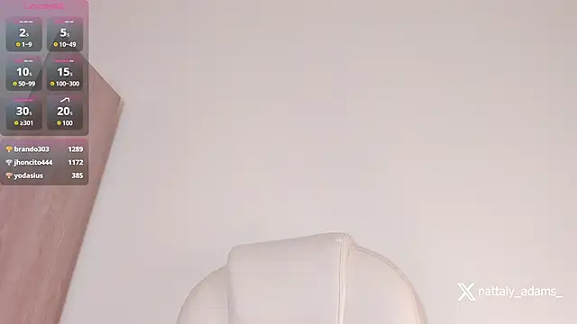 nattaly adams online show from January 11, 2:52 am