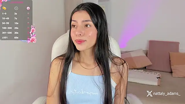 nattaly adams online show from March 18, 7:10 pm