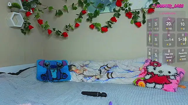 Snapshot of MaryRace chatting on March 3, 12:16 pm MaryRace online show from March 3, 12:16 pm