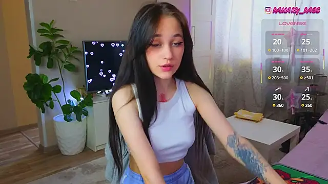 Snapshot of MaryRace chatting on March 13, 11:30 am MaryRace online show from March 13, 11:30 am