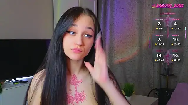 Snapshot of MaryRace chatting on March 18, 2:48 pm MaryRace online show from March 18, 2:48 pm