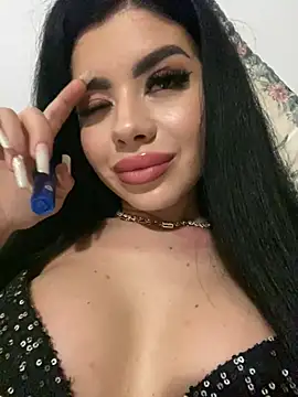 Snapshot of Ameliablack_1 chatting on February 5, 12:10 am Ameliablack 1 online show from February 5, 12:10 am