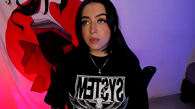 Snapshot of AnnikaMerliahh_ chatting on October 22, 12:33 am AnnikaMerliahh online show from October 22, 12:33 am