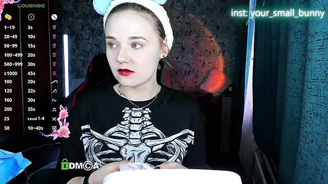 Your small bunny online show from April 7, 2:12 am