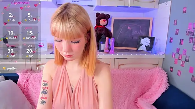 Linablueeyed online show from February 23, 8:17 am