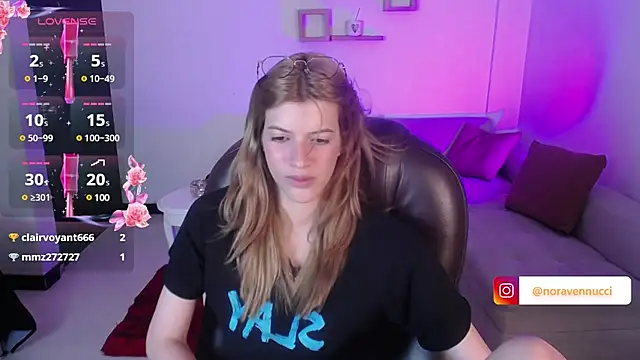 Nora Vennucci online show from February 7, 9:48 pm