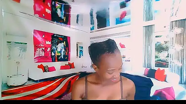 Snapshot of EbonyCreamy69 chatting on December 23, 5:22 pm EbonyCreamy69 online show from December 23, 5:22 pm