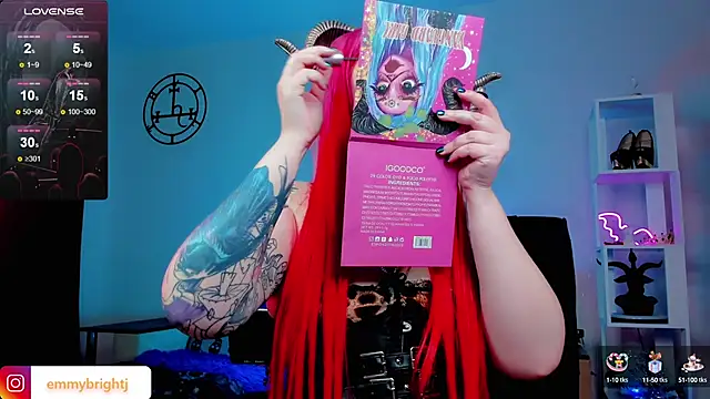 Emmybrightj  online show from January 10, 12:06 am