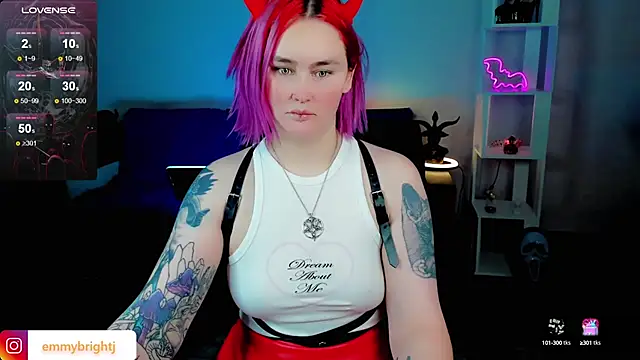 Emmybrightj  online show from January 26, 1:52 am