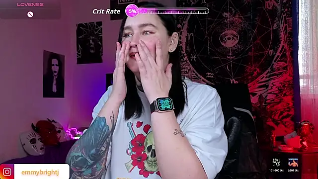 Emmybrightj  online show from March 11, 2:06 am