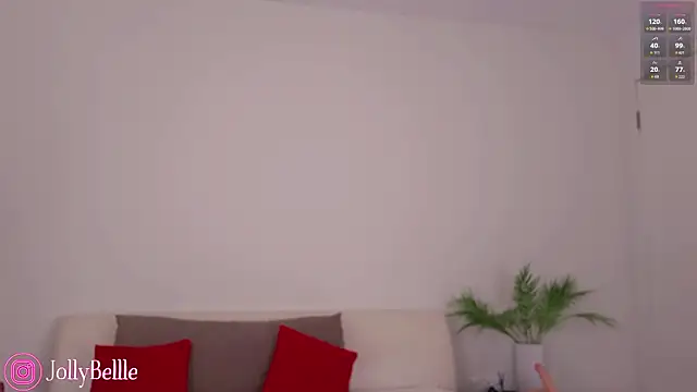 Snapshot of jolly_bellle chatting on October 25, 1:24 am jolly bellle online show from October 25, 1:24 am