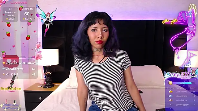 Snapshot of Akane_Uwu chatting on February 3, 7:10 pm Akane Uwu online show from February 3, 7:10 pm