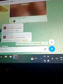 Snapshot of AleFantasy0001 chatting on February 18, 5:31 pm AleFantasy0001 online show from February 18, 5:31 pm