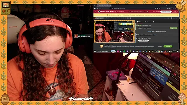 ziahoneyzlutt online show from November 21, 12:10 am