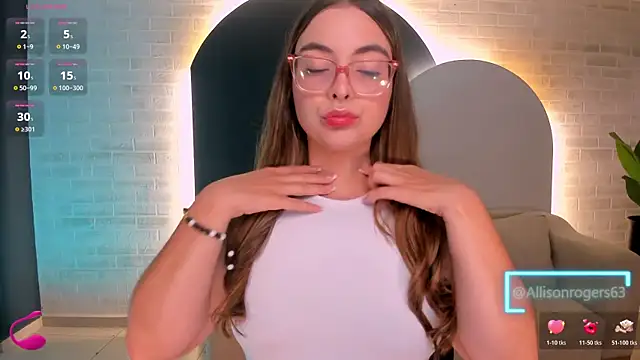 AllisonRogersX online show from July 19, 11:58 am