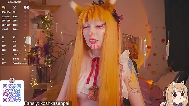 koshkasenpai online show from October 26, 11:38 am