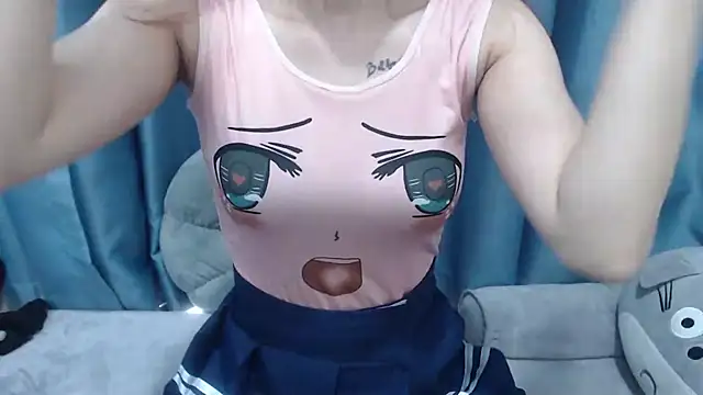 Snapshot of Hikaro-chan chatting on January 20, 2:22 am Hikaro-chan online show from January 20, 2:22 am