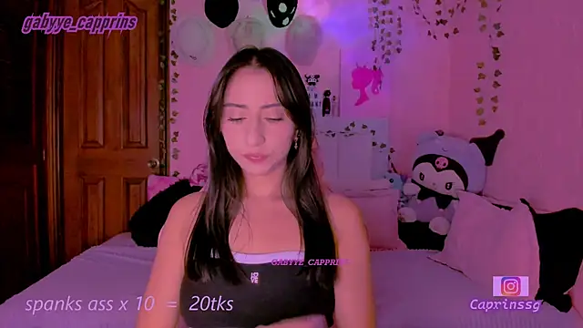 gabyye capprins online show from January 11, 12:48 am