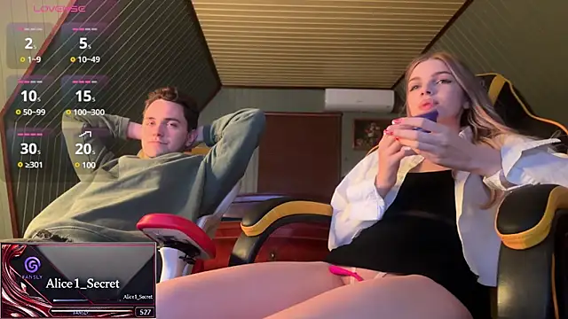 Alice1 secret online show from December 18, 3:11 pm