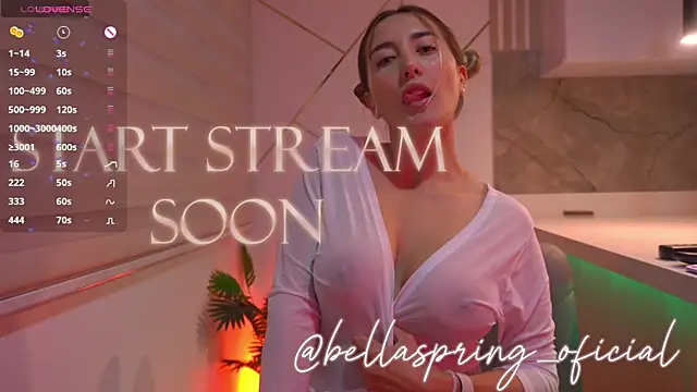 b3llaspringg online show from March 4, 8:37 pm