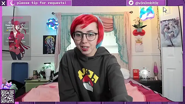 Snapshot of v3n0mb1t3z chatting on September 12, 9:37 pm v3n0mb1t3z online show from September 12, 9:37 pm