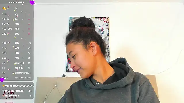 Snapshot of Milkdulce1 chatting on February 24, 9:00 am Milkdulce1 online show from February 24, 9:00 am