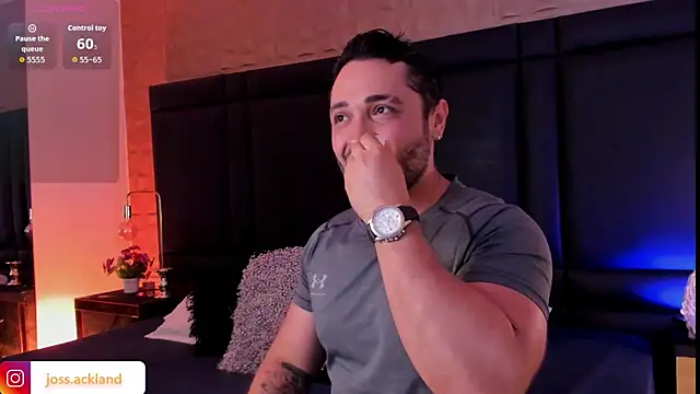 JossAckland online show from September 27, 7:30 pm