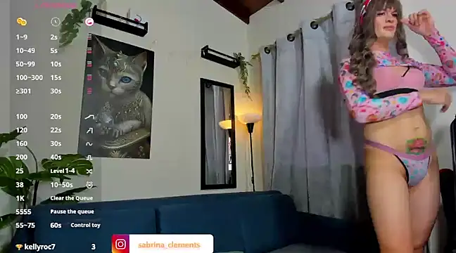 sabrina clementss online show from February 2, 9:56 pm