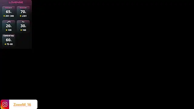 Zoe1 2 online show from April 19, 4:17 pm