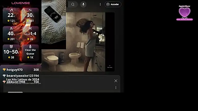 Snapshot of QueenYsuRey chatting on March 6, 2:51 pm QueenYsuRey online show from March 6, 2:51 pm