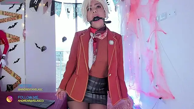 AndreaVelasco online show from October 17, 4:09 pm