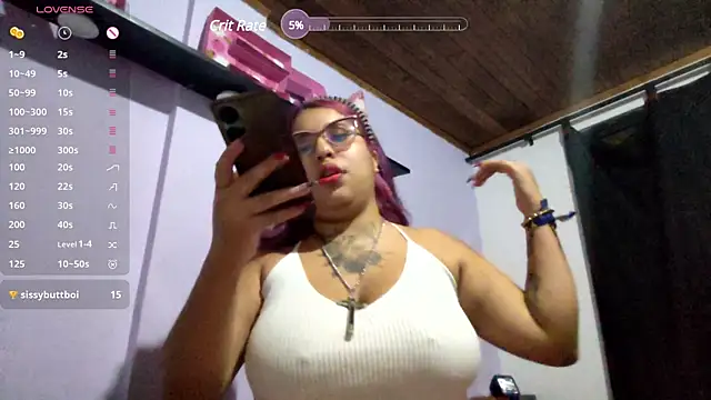 Snapshot of kittyjohns1 chatting on December 4, 3:04 am kittyjohns1 online show from December 4, 3:04 am