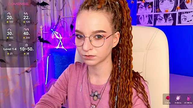 VioletShine online show from October 19, 1:01 pm