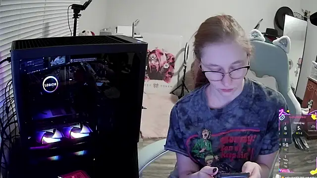 Snapshot of LilyFoxxx chatting on November 30, 6:28 am LilyFoxxx online show from November 30, 6:28 am