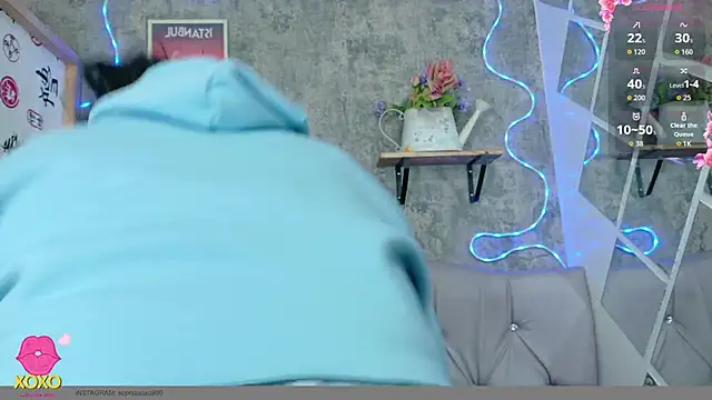 Snapshot of Megan_sophia2 chatting on December 1, 1:05 pm Megan sophia2 online show from December 1, 1:05 pm