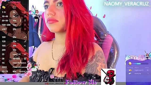 Naomy veracruz  online show from February 25, 4:00 pm