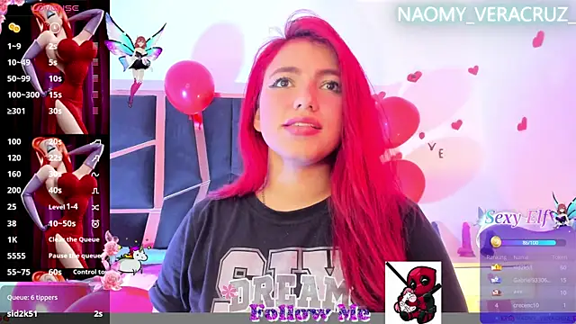 Naomy veracruz  online show from March 5, 4:46 pm