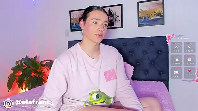 Snapshot of elafranco_ chatting on September 14, 5:12 pm elafranco online show from September 14, 5:12 pm