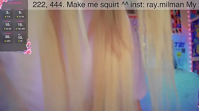 Snapshot of AliceMilman chatting on February 8, 12:28 pm AliceMilman online show from February 8, 12:28 pm