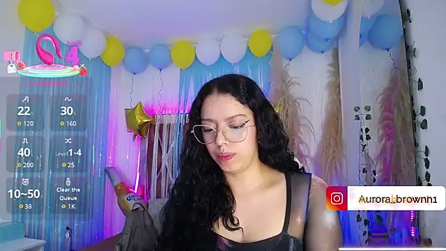 Aurora Brownn online show from October 6, 1:14 am