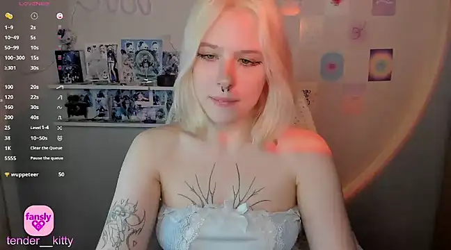 tender kiitty online show from February 8, 3:31 pm