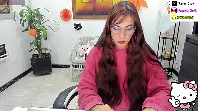 Snapshot of Pammela_Clarkk chatting on October 10, 2:32 am Pammela Clarkk online show from October 10, 2:32 am