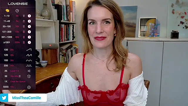 Snapshot of MissTheaCamille chatting on February 15, 9:37 pm MissTheaCamille online show from February 15, 9:37 pm